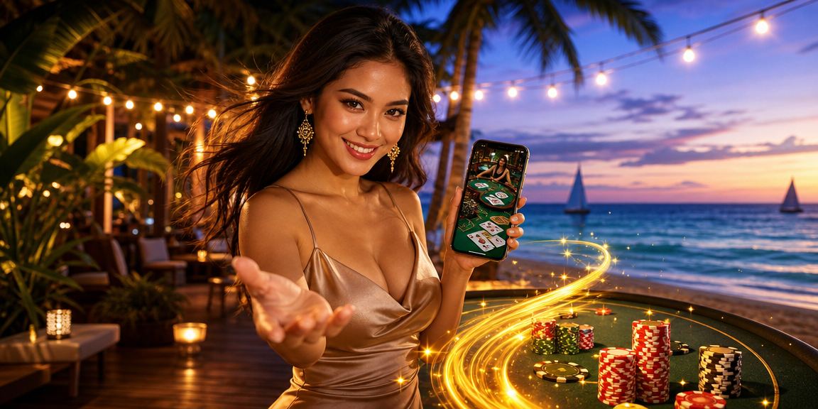 777pup virtual sports and baccarat on Boracay White Beach