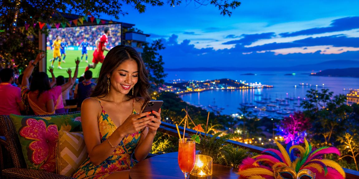 777pup Live Casino baccarat guide at Tagaytay Ridge during Masskara Festival